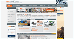 Desktop Screenshot of easy-tarif.com